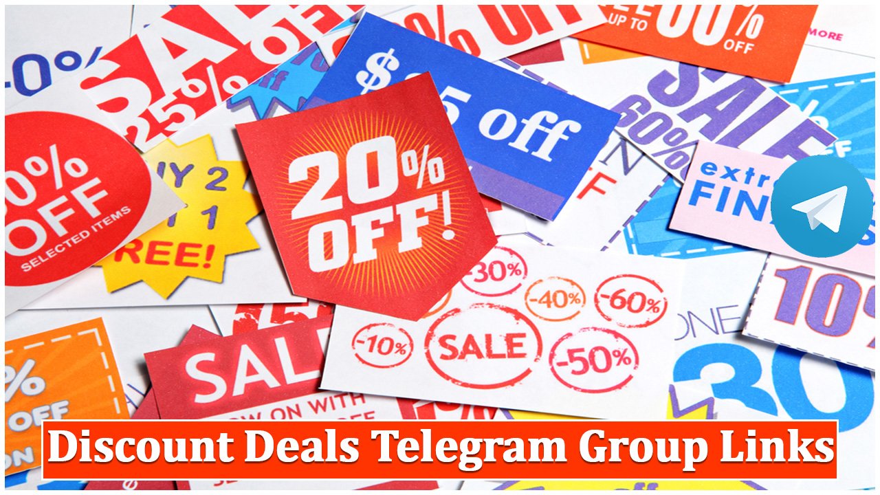 Discount Deals Telegram Group Links