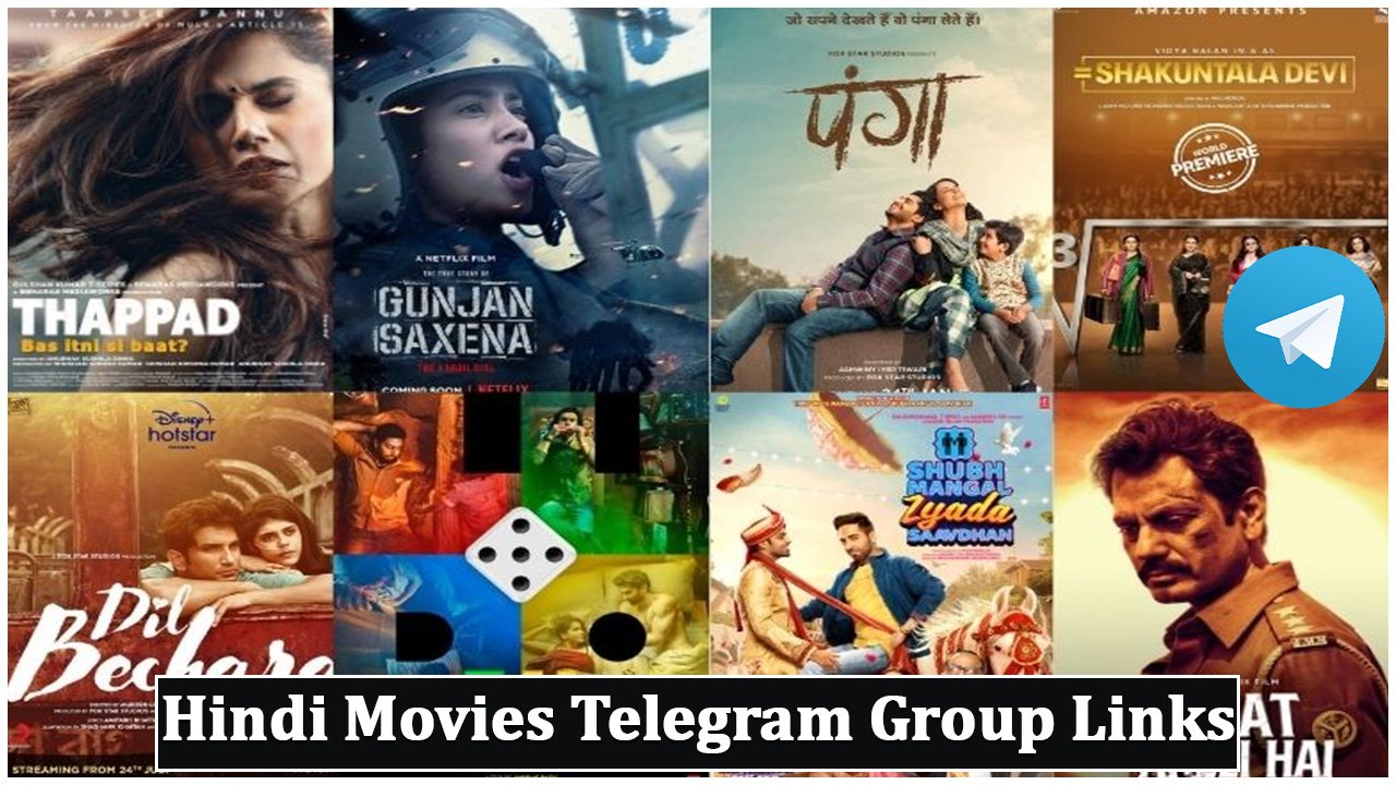 1000+ Hindi Movies Telegram Group Links & Channel List 2024