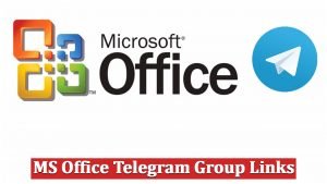 1000+ MS Office Telegram Group Links & Channel List 2025