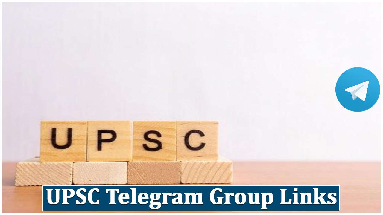UPSC Telegram Group Links