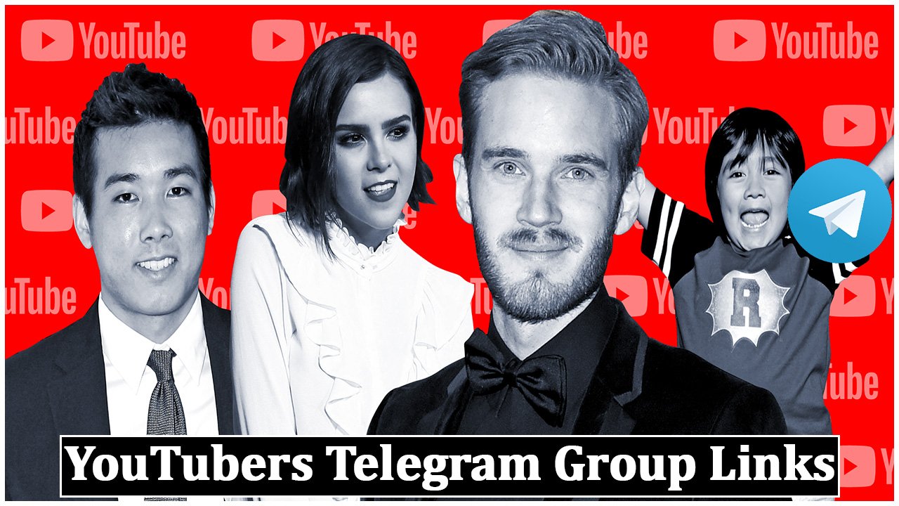YouTubers Telegram Group Links
