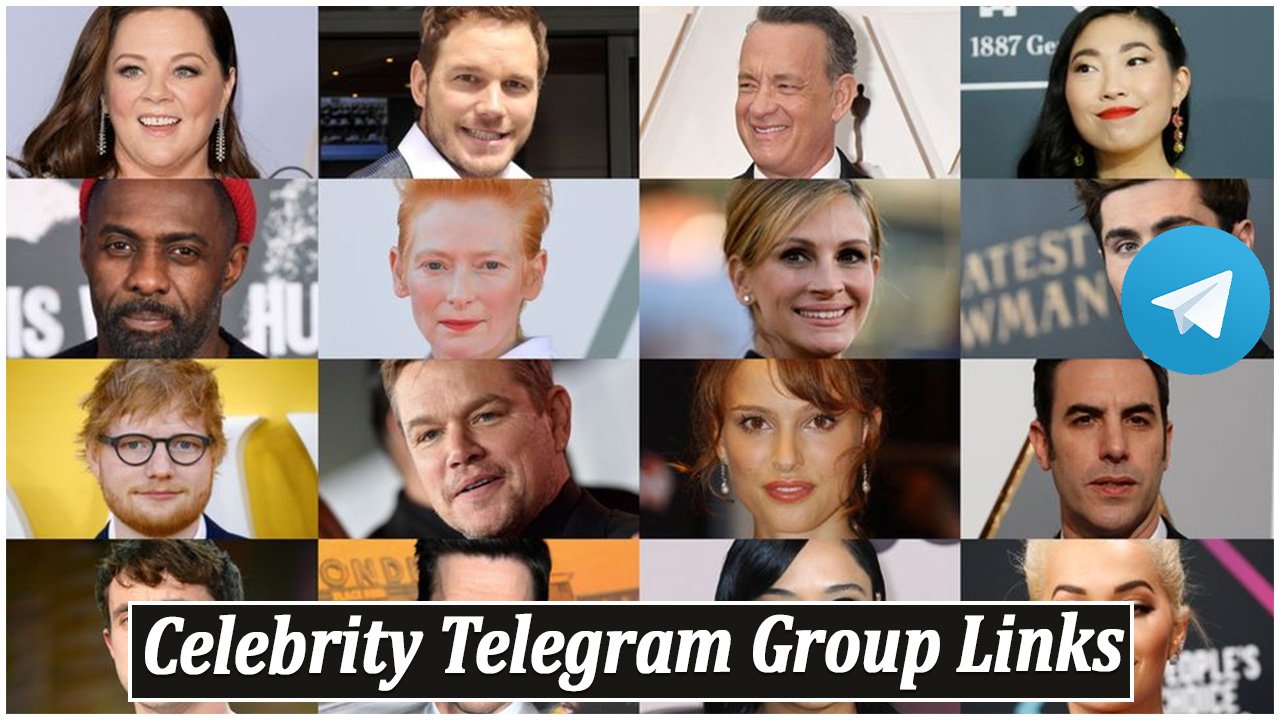 1080+ Celebrity Telegram Group Links & Channel List 2025