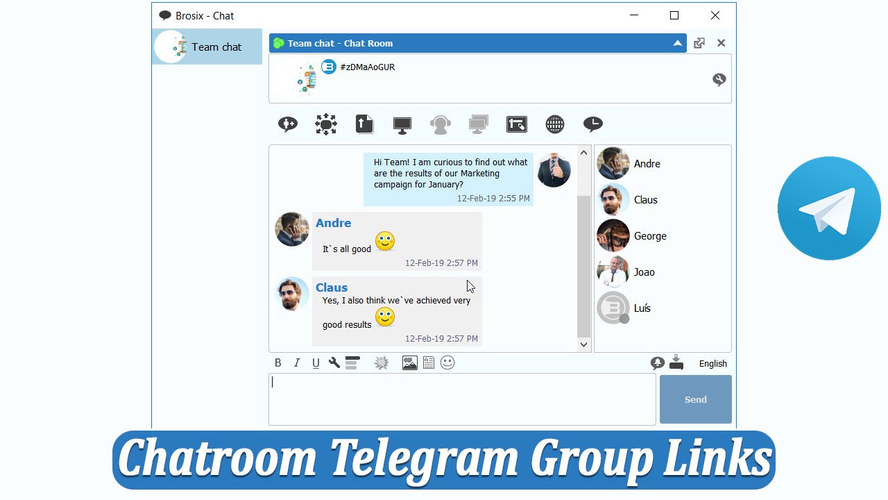 Chatroom Telegram Group Links
