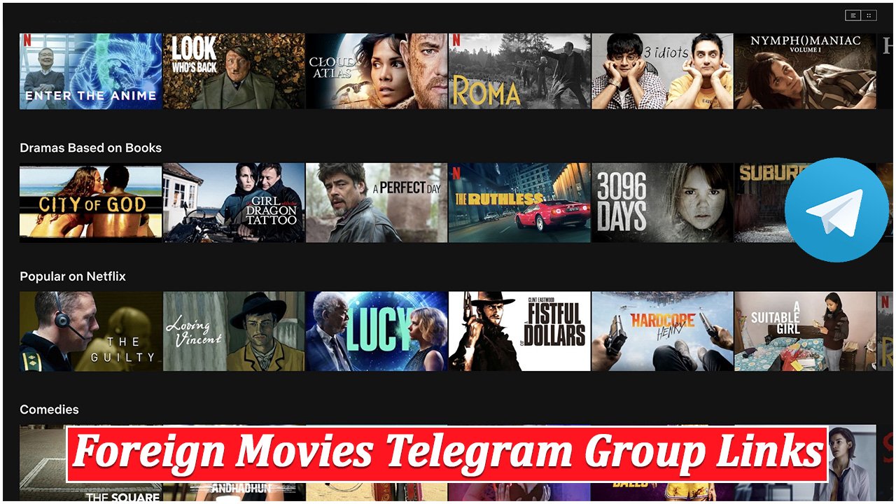 Foreign Movies Telegram Group Links