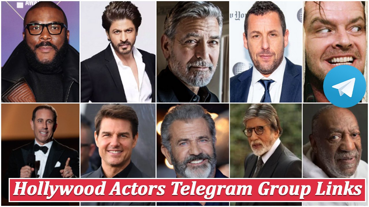 Hollywood Actors Telegram Group Links 1