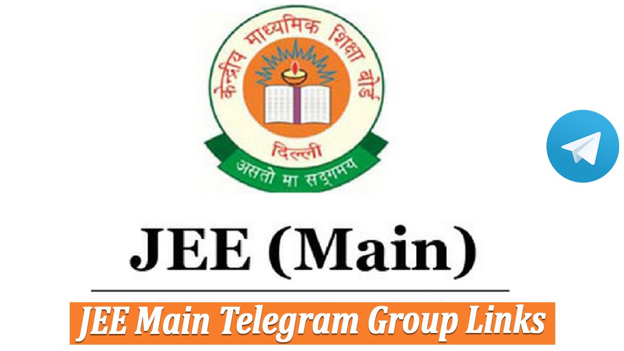 JEE Main Telegram Group Links 1