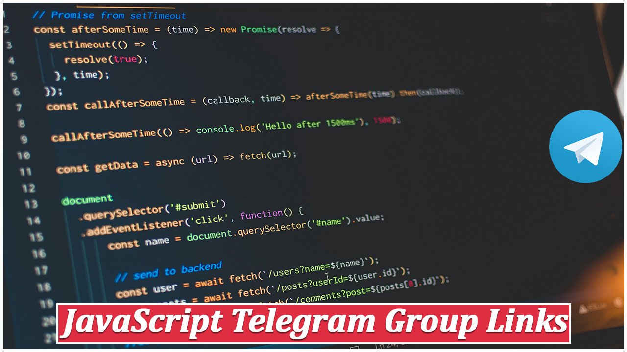 JavaScript Telegram Group Links 1