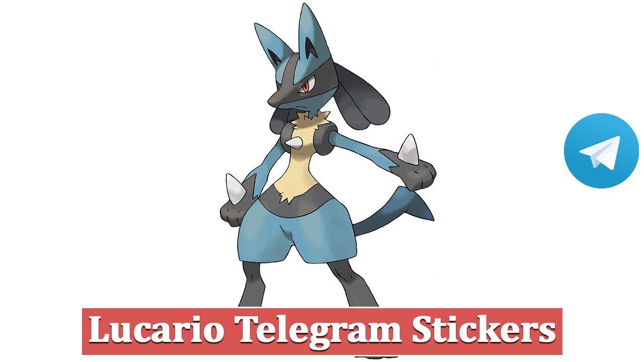 Lucario Telegram Stickers