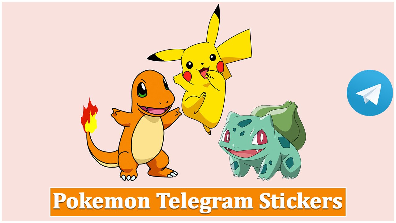 850 Pokemon Telegram Stickers Package List 2024