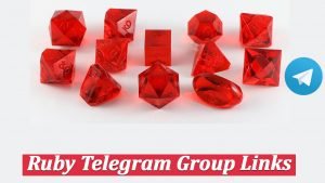 1000+ Ruby Telegram Group Links & Channel List 2024