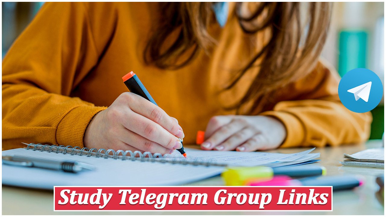 1050 Study Telegram Group Links Channel List 2023