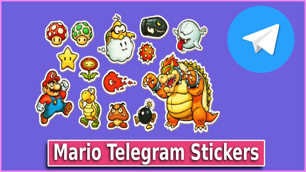 Mario Telegram Stickers