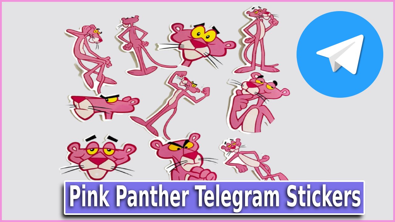 Pink Panther Telegram Stickers