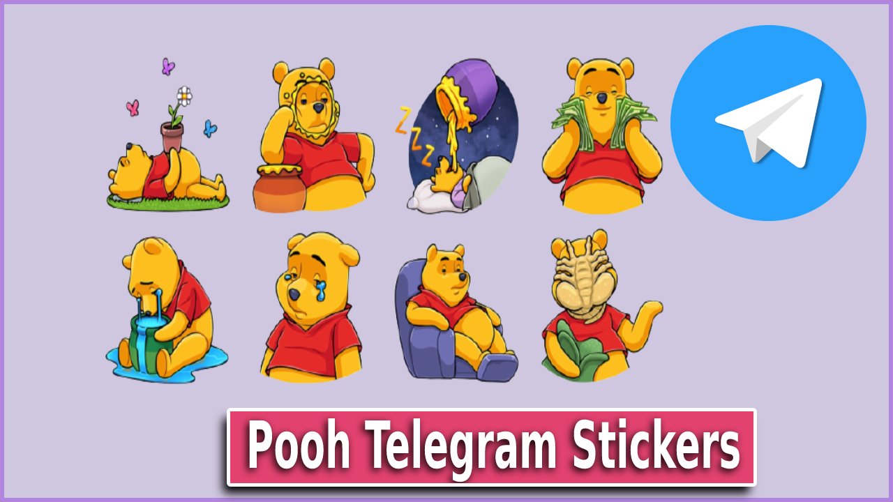 Pooh Telegram Stickers