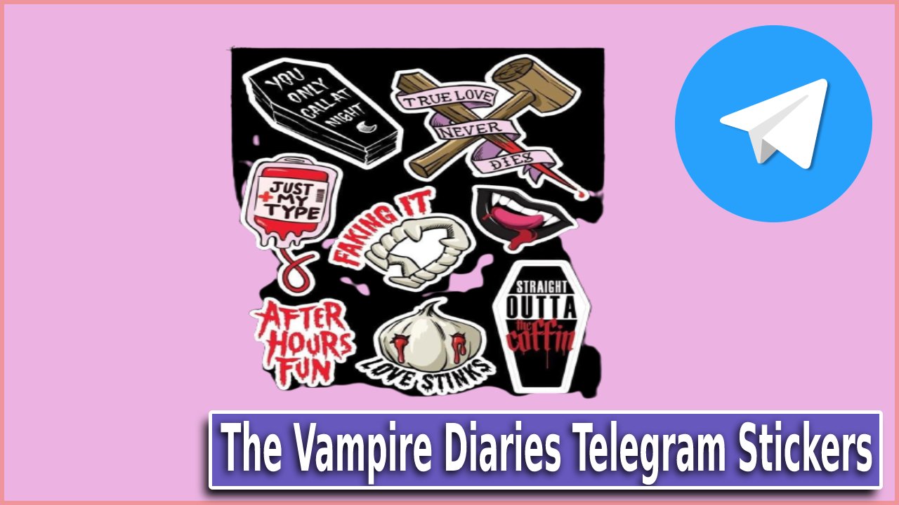 The Vampire Diaries Telegram Stickers