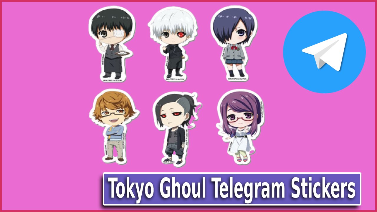Tokyo Ghoul Telegram Stickers