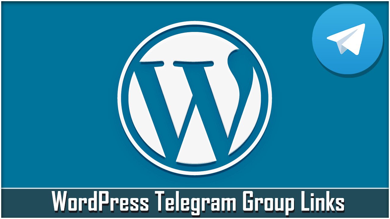 WordPress Telegram Group Links