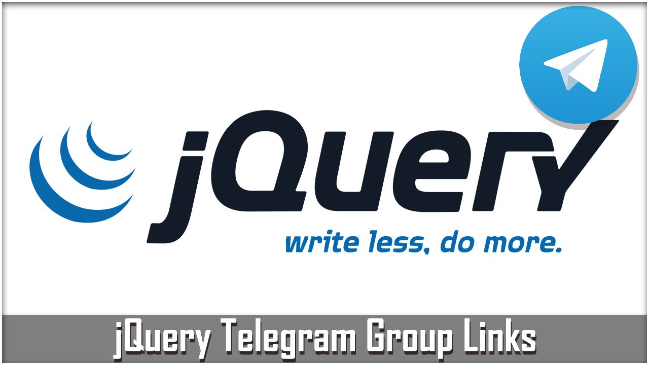 jQuery Telegram Group Links